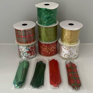 New Holiday Ribbon & Bows